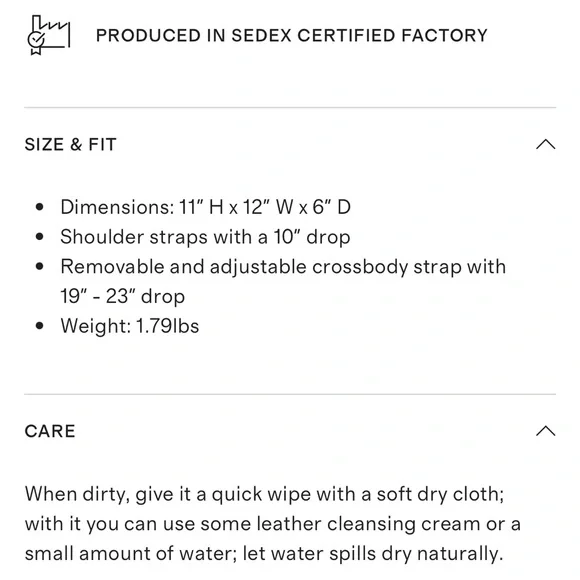 Quince Taupe Triple Compartment Leather Bucket Bag - Picture 9 of 9